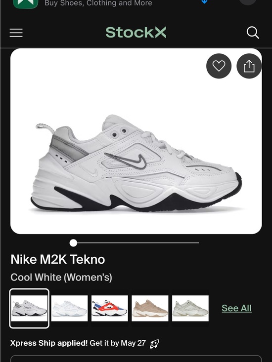 ナイキ女子M2K Tekno 白 【公式通販】